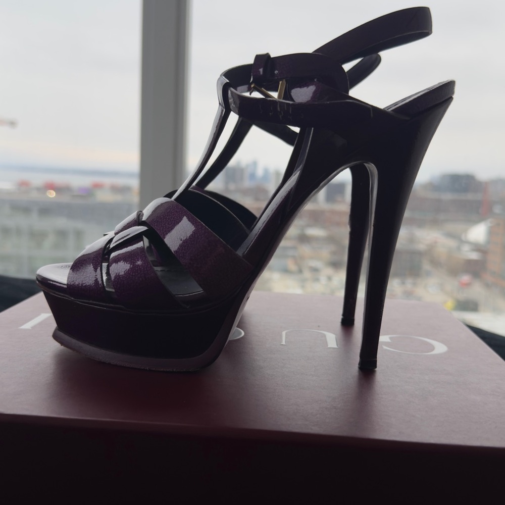 YSL Tribute Sandals Size 38 - Picture 2 of 12